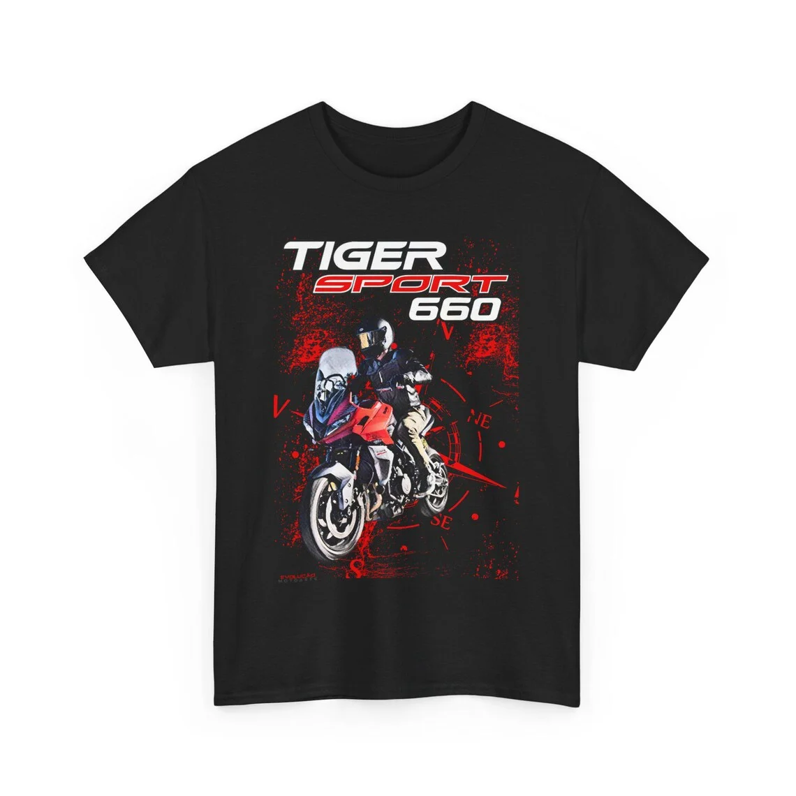 

@EY T.riumph Tiger Sport 660 T Shirt Sport Touring Motorcycle Gift for Bikers Midweight Adventure Tourer Shirt for Motorbike Fan