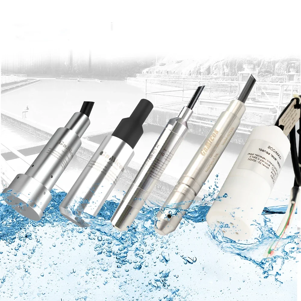 IP68 4~20mA RS485 High Accuracy 0~200m Water Tank Level Sensor