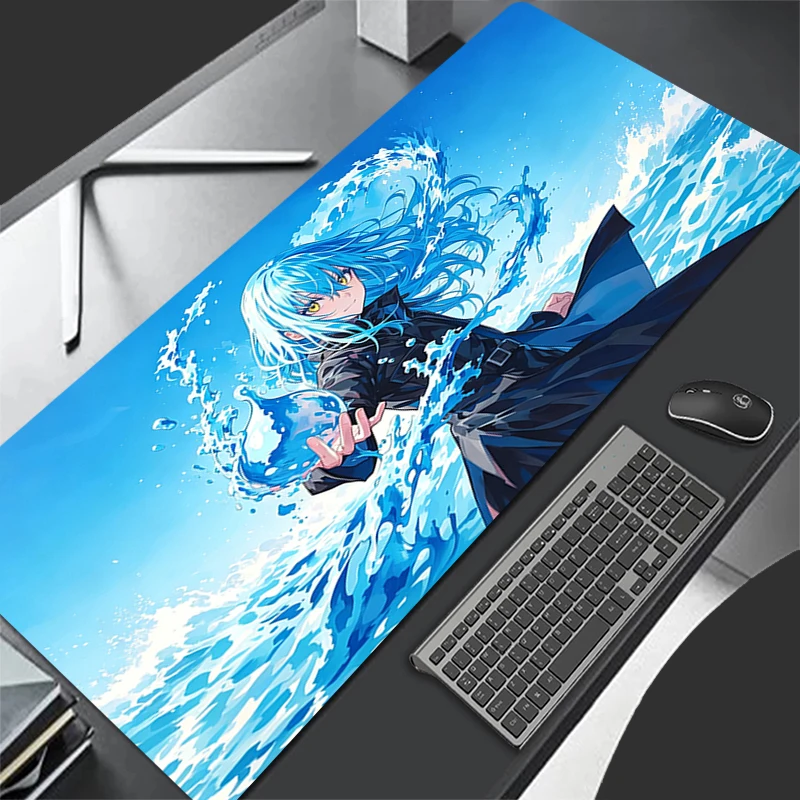 Mouse Pad Gamer Keyboard Mousepad Anime Extended Desk Mat Gaming Anti-fray Pad That Time I Got Reincarnated as a Slime MouseMat