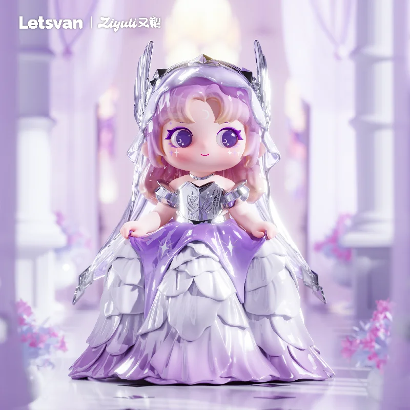 Letsvan Ziyuli mi propia serie de bodas caja ciega Mini figuritas Kawaii Linda muñeca de novia decoración de escritorio regalo sorpresa para niñas