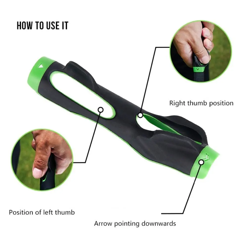 

ABS Golf Correction Grip Anti-slip Training Aid Golf Training Grip Correction Device Auxiliary Tool Golf Grip Corrector