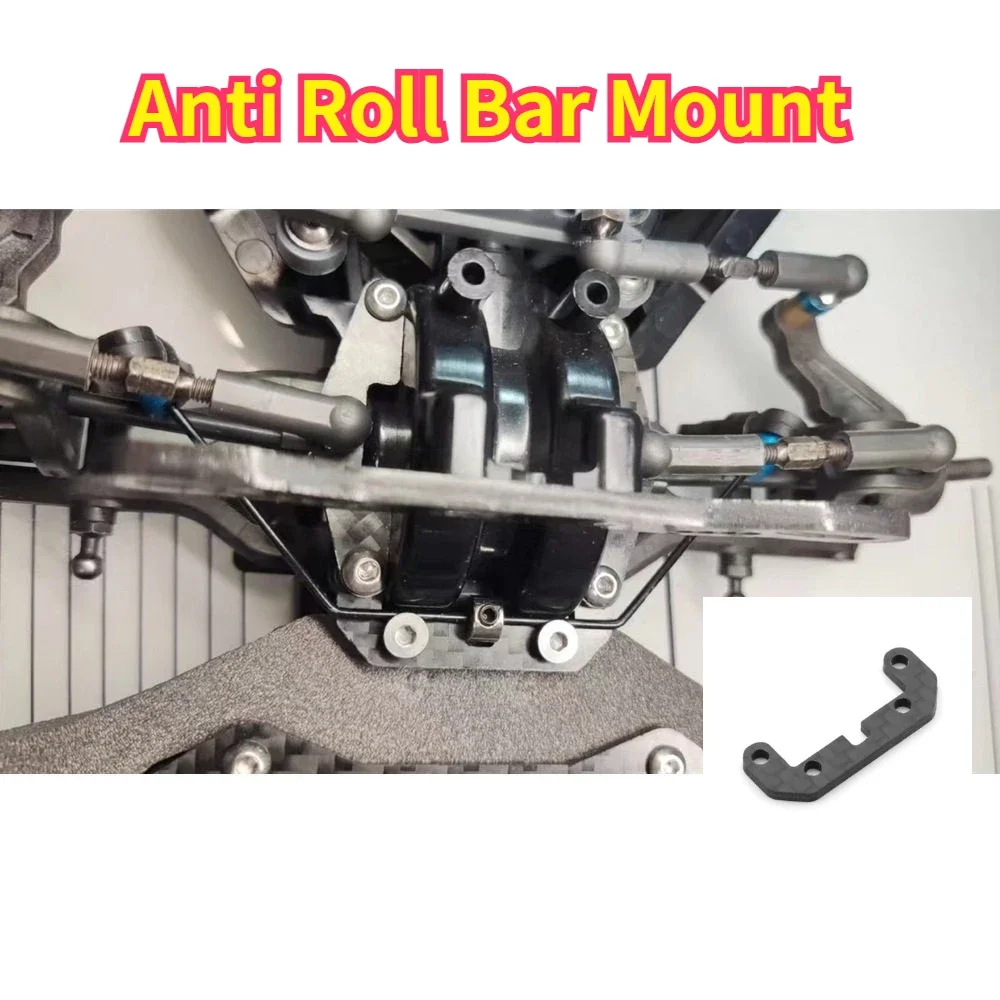 Anti Roll Bar Mount RC car For Tamiya TT02 1/10 Scale Touring Chassis Custom Size Onroad Model Upgrade Replacement Spare Parts