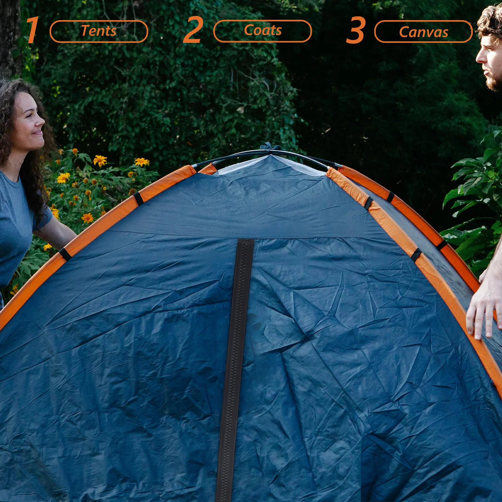 

2M Separating Giant Plastic Zippers Heavy Duty for Outdoor Jackets Overcoats Sleeping Bags Awning Repair Industrial Sewing