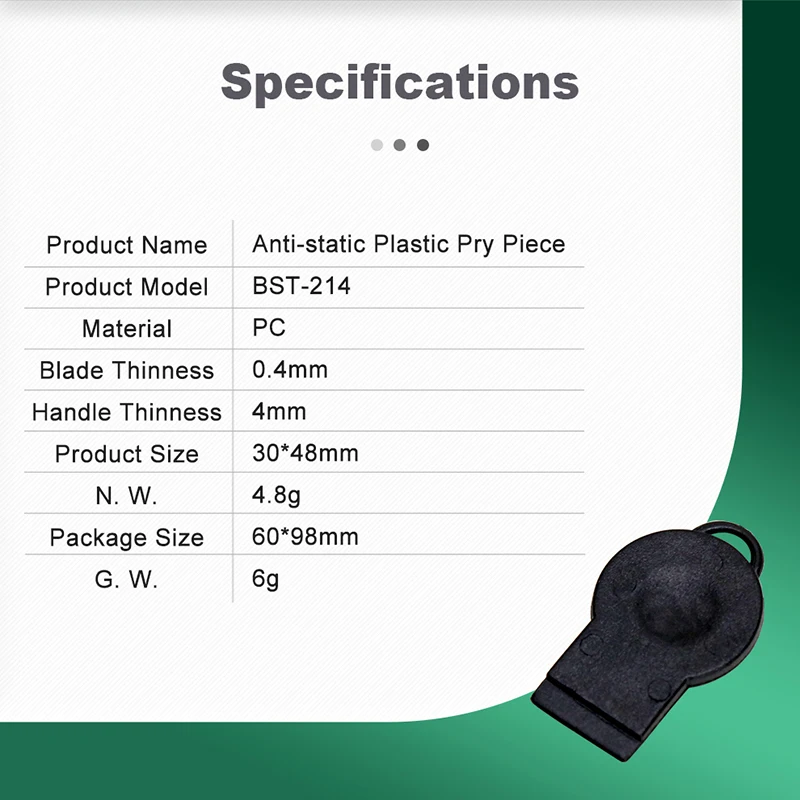 5Piece Anti Static Plastic Pry Tool For Mobile Phone Tablet Screen Disassembly Repair Kit Professional Opening Prying Tools Set