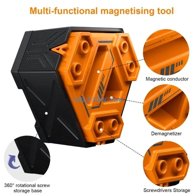 L8RC Magnetizer Demagnetizer Tool Screwdriver Degausser Household Hand Tool