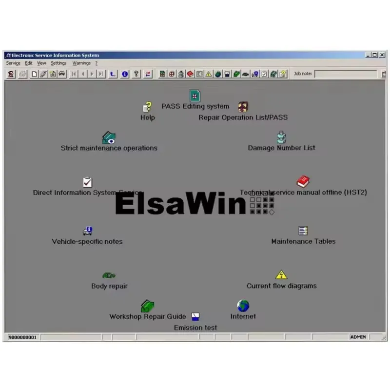 

2025 Hot Sale Elsawin 6.0 with ETK 8.5 Car Repair Software on 250GB HDD Electronic Parts Catalog Elsa win 6.0 ETKA 8.5