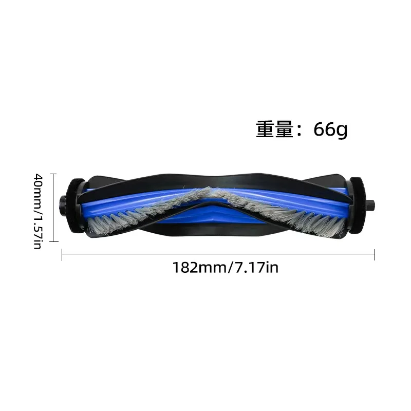 Ecovacs X8 Pro Omni Akcesoria Części Wałek główny Szczotka boczna Filtr Hepa Wałek Mop Ściereczka Worek na kurz