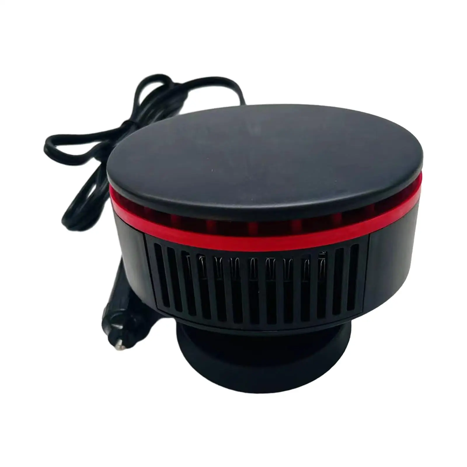 

12V 150W Vehicle Car Heater Fan Cable 150cm 360° Rotary Base for Automotive in Winter Multifunctional Easily Install Round