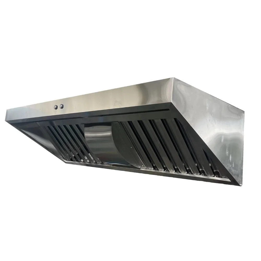 

Popular prod Food Trailer RV uses custom 201 or 304 stainless steel kitchen hood Restaurant kitchen range hood Hotel range hood