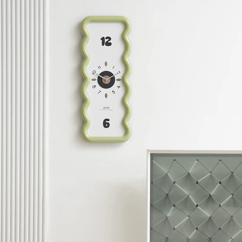 Chinese Style Clock Wall Cartoon Restaurant Fashion Simple Quartz Clock Wall Vintage Korean Relogio De Parede Room Decorations