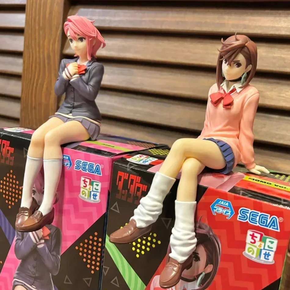 Anime nuevo Dandadan Ayase Momo Shiratori Aira postura sentada montaje transformado PVC modelo juguete figuras de acción regalo