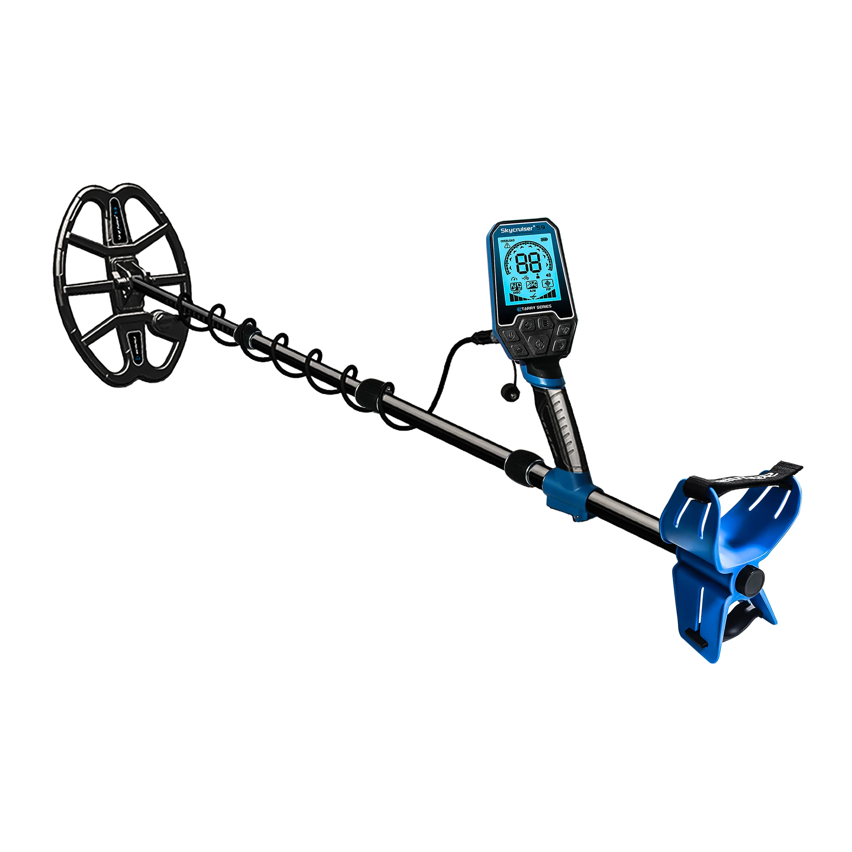 S9 Professional Underground Metal Detector High-precision Fixed-point Detection Portable Treasure Hunting Tool Detector De Meta