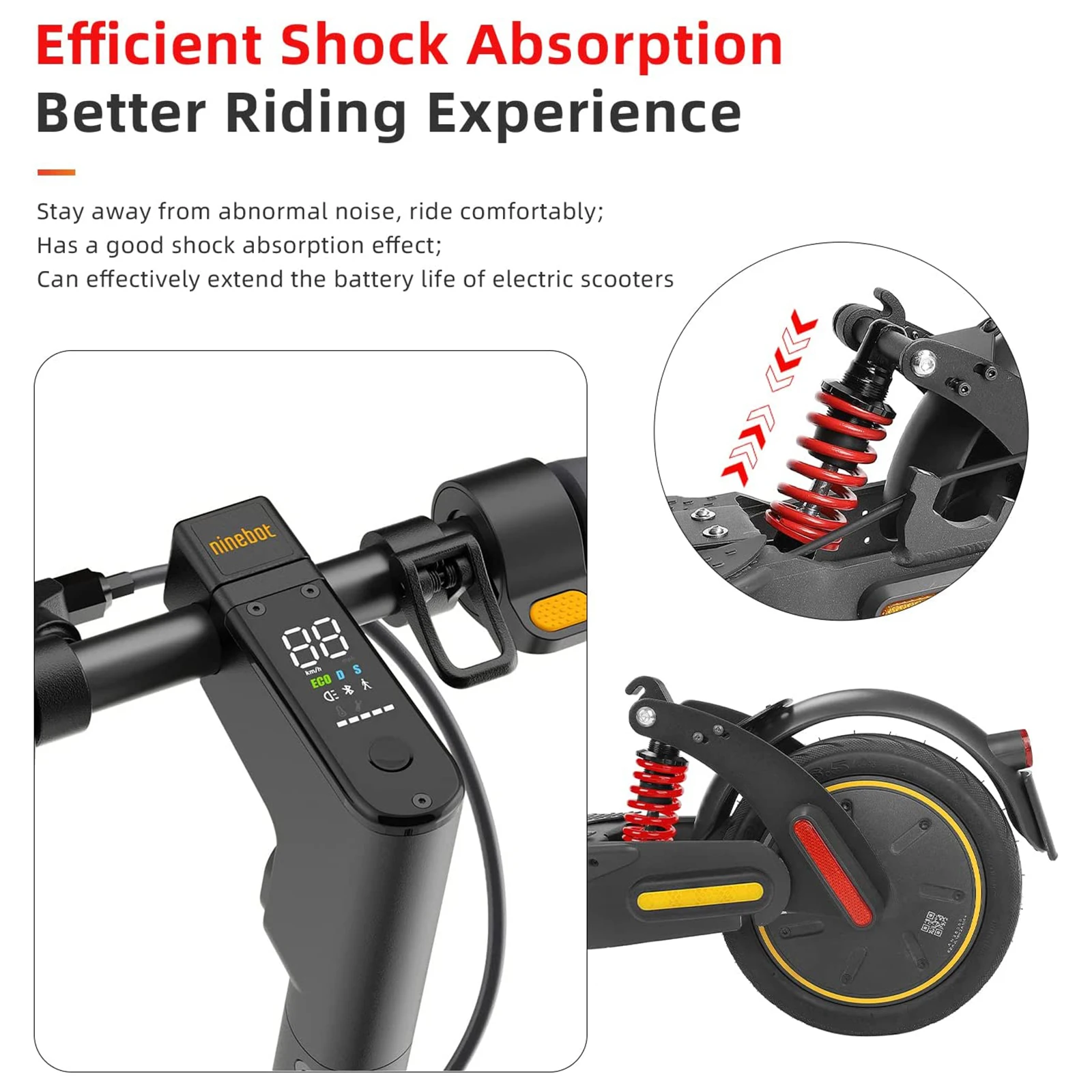 Ulip Scooter Upgraded Hydraulic Shock Absorber Kit Front Fork Front Suspension Absorber Parts Accessories For Max G30 G30D G30LP