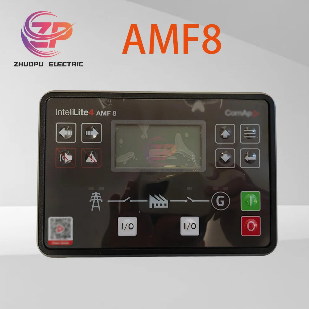 

Оригинальный контроллер дизельного генератора InteliLite 4 AMF8, панель управления автоматическим запуском, запасные части для генераторных установок