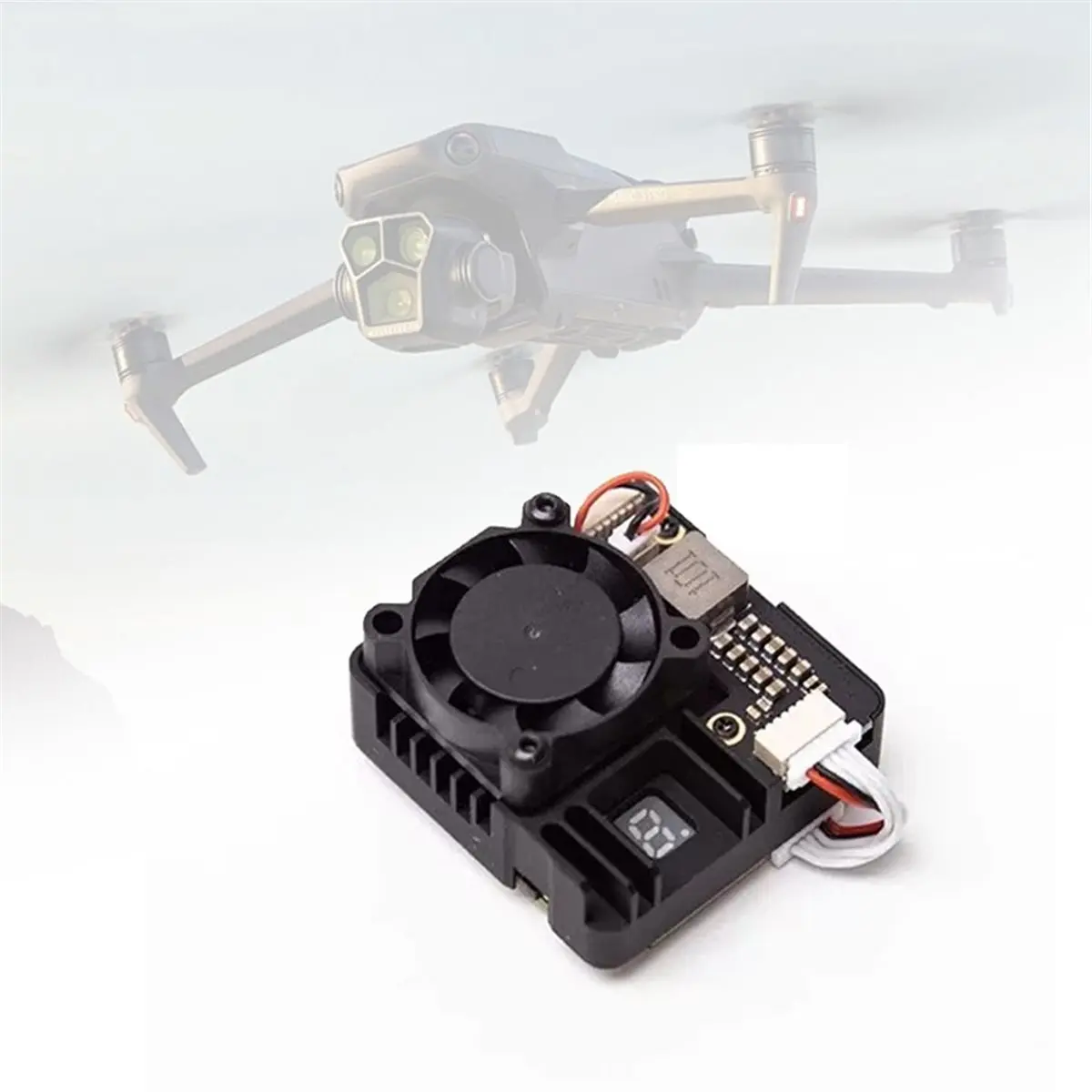 VT6550 6.5GHz VTX High-Power Video Transmitter IRC Protocol with 6.5GHz Antenna for Long Range RC FPV Drone