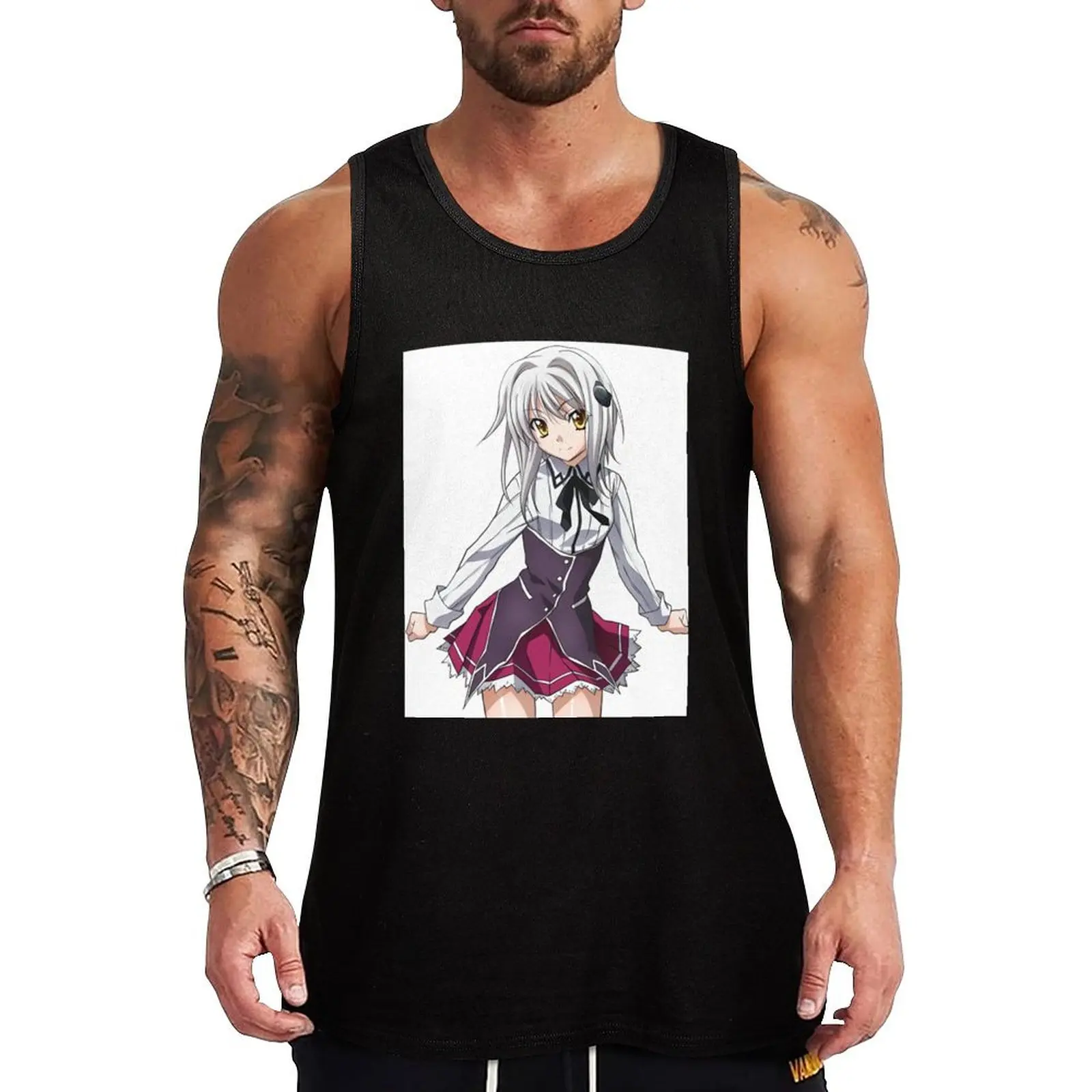 Koneko best 2 Tank Top men gym Vest Men's sleeveless gym shirts gym shirts