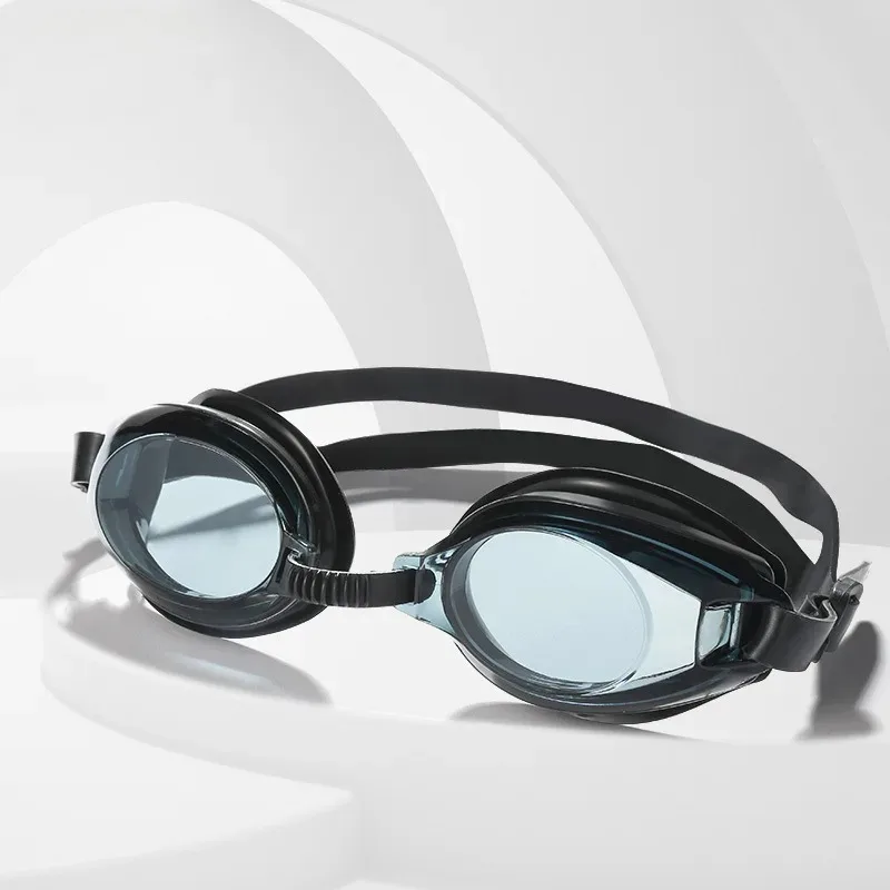 

Anti-Fog Anti-UV High-Definition Swimming Goggles - Adjustable Silicone Flat Mirror for Adults, Boys & Girls