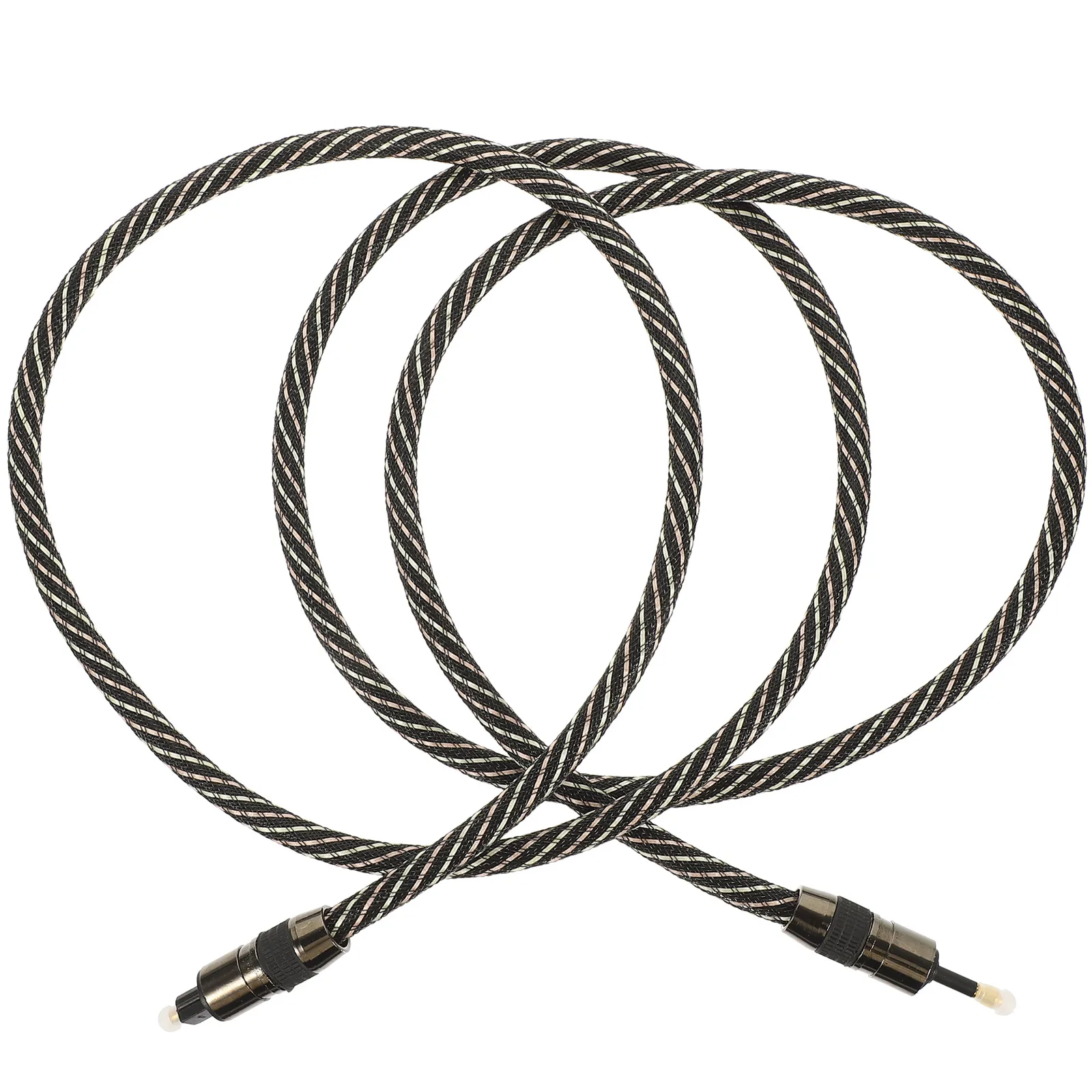 

Premium Fiber Optic Audio 1.5M Digital Optical Cable For Sound Bar Game Console 250Mb/ To Round Audio