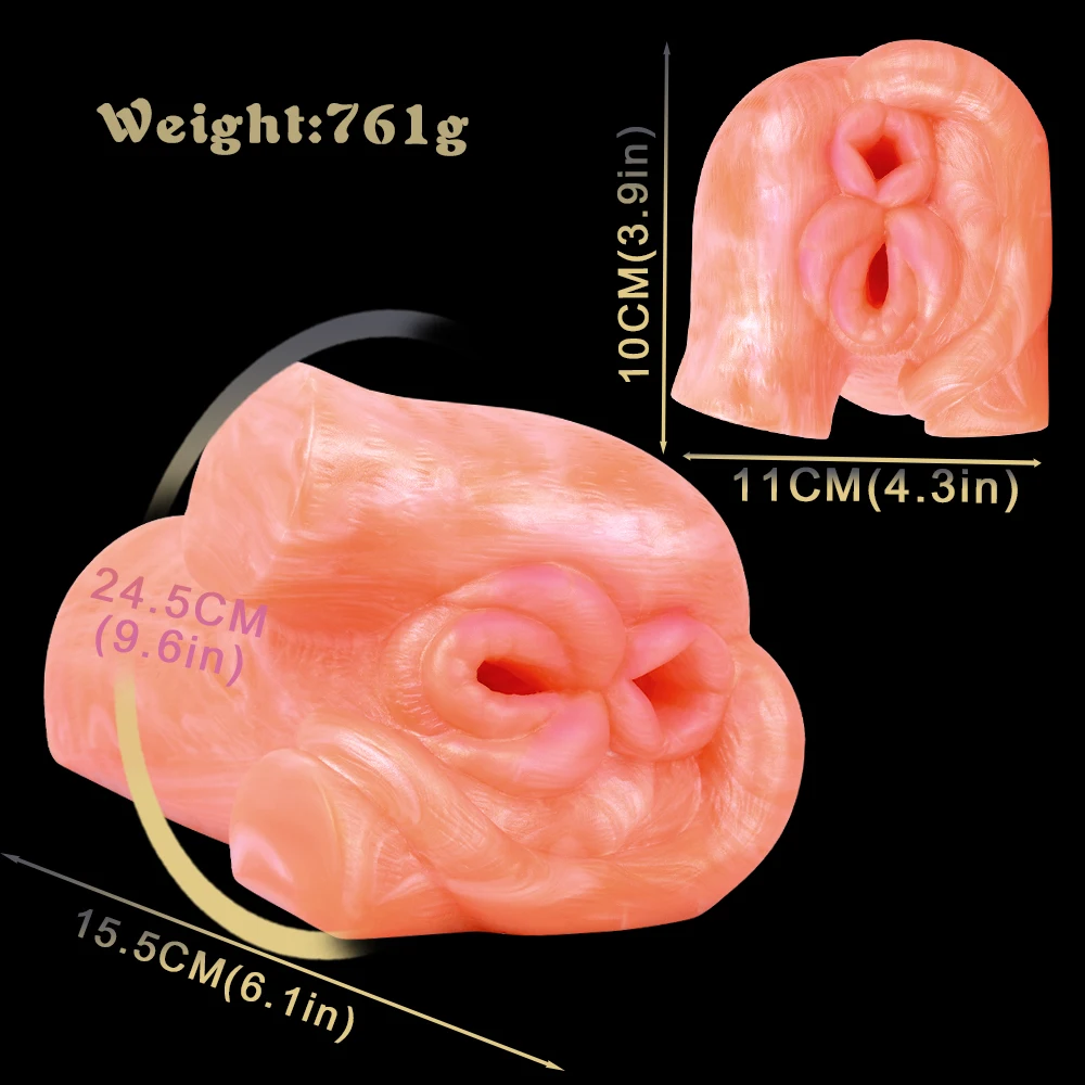 GEEBA 6215 Fantazyjny Zwierzęcy Kot Silikonowy Masturbator Męski Pocket Pussy Stroker Dla Mężczyzn 18+ Realistyczna Wagina Onahole Zabawki Erotyczne