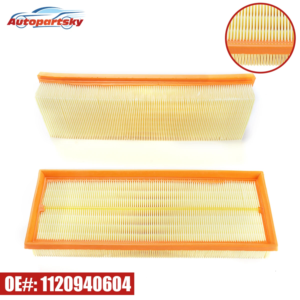 

Air Filter 1120940604 For Mercedes Benz C250 C300 C320 C350 2006-2008 CL550 CL500 CLS550 2006 E320 E350 E500 E550 ML350 ML500