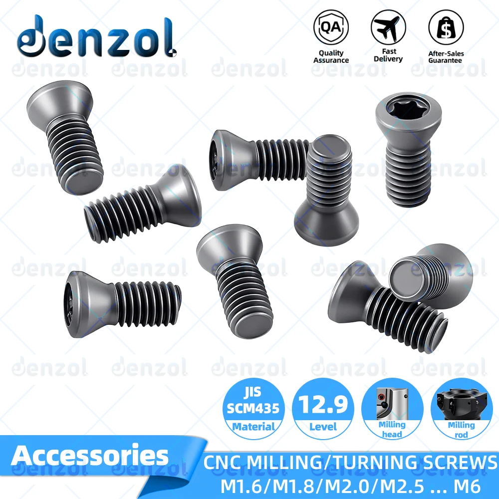 CNC Tool Holder Torx Screw 12.9 Grade High Strength Machine Screws U drill Boring Milling Cutting Tools Turning Insert Fixing