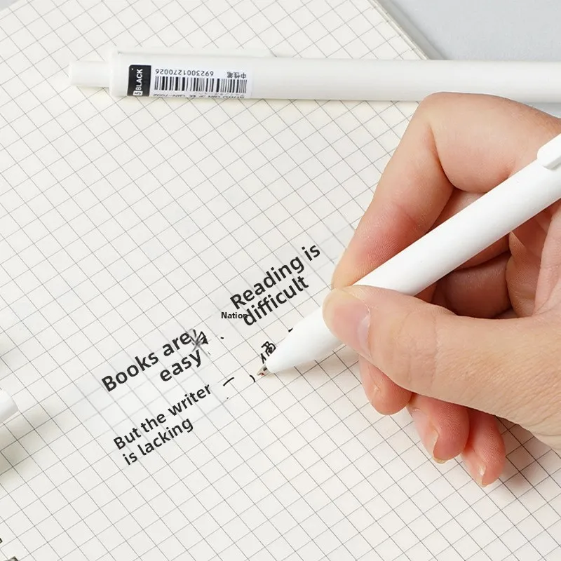 

Набор ручек Bulk Pa Qui Dry Question Bruing Same X Model Studious Students Busin Supplies Нейтральные ручки Bla Blue Red