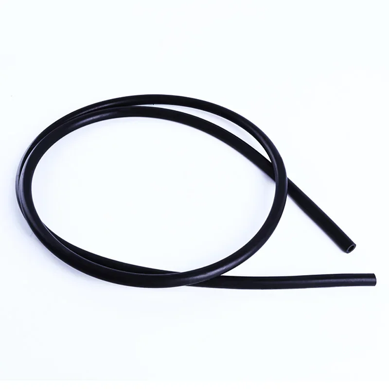 

5meter/lot, Black 2x4 mm Silicone tube hose inner diameter 2mm diameter 4mm high temperature resistant food grade water conduit