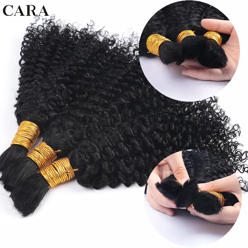 Braiding Hair Human Hair Deep Curly Bulk Human Hair For Braiding 30 Inches Knotless Braids No Weft Unprocessed Brazilian Hair