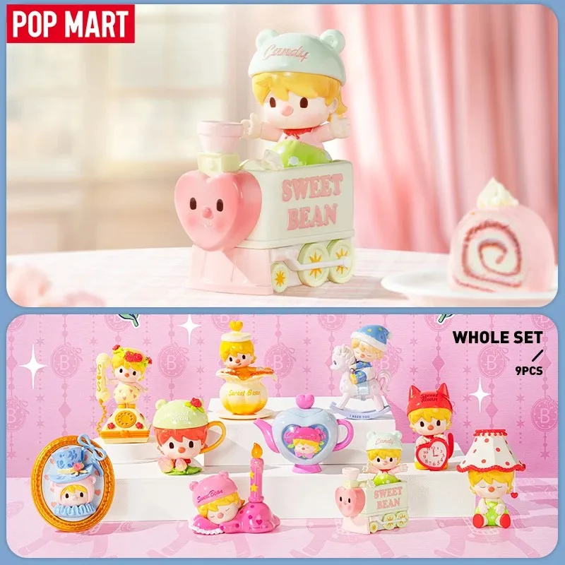 

POP MART Sweet Bean Afternoon Tea Series Blind Box Toys Guess Bag Mystery Box Mistery Caixa Action Figure Surpresa Cute Birthday