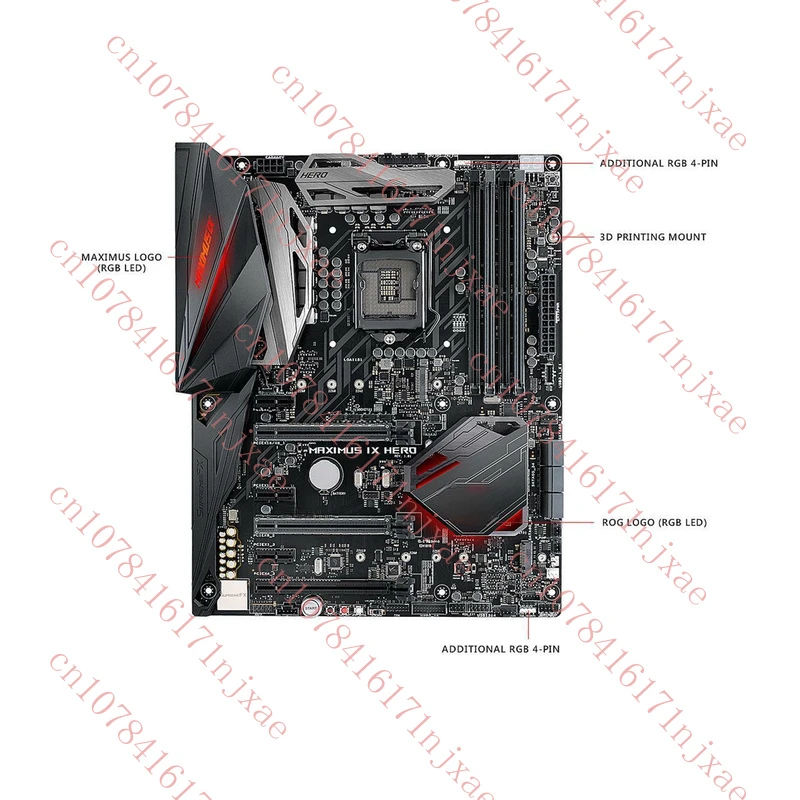 

Материнская плата для ASUS ROG Maximus IX Hero z270 с поддержкой I7 7700K 64 ГБ DDR4 1151PIN.