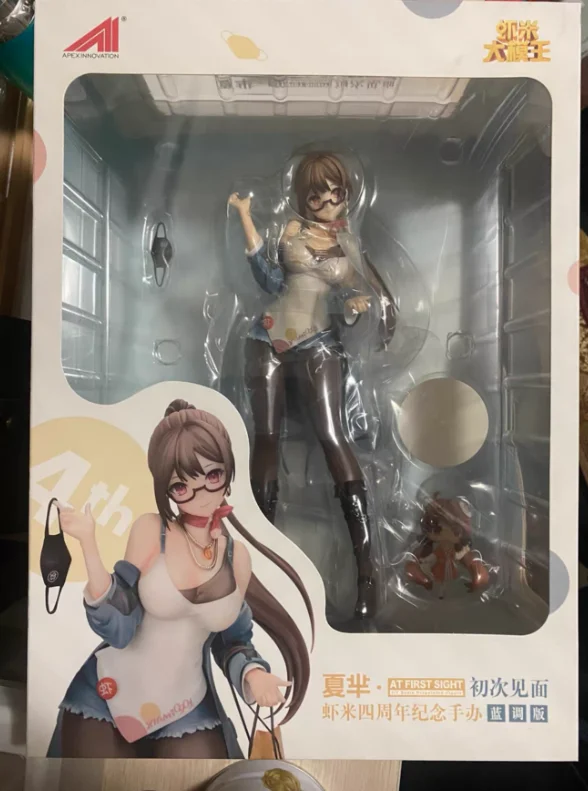 【SF】재고 있음 APEX-TOYS 샤미 모델 킹 퍼스트 미팅 1/7 스케일 피규어 애니메이션 모델 컬렉션 장난감