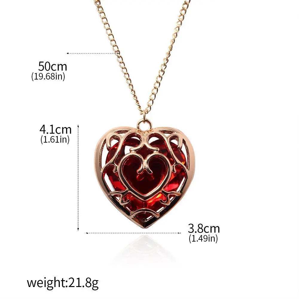 Game Link Heart Container Keychain, Cosplay Gift