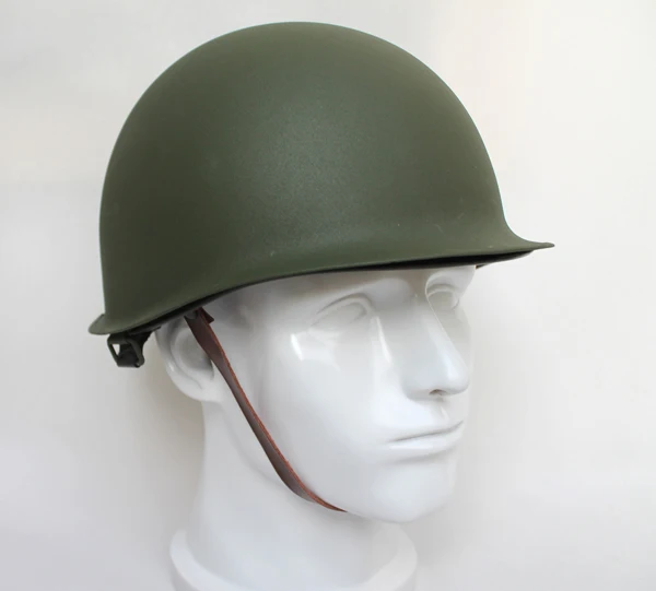 Collectable Cosplay US Army Military M1 Double-deck Green Helmet Reenactment