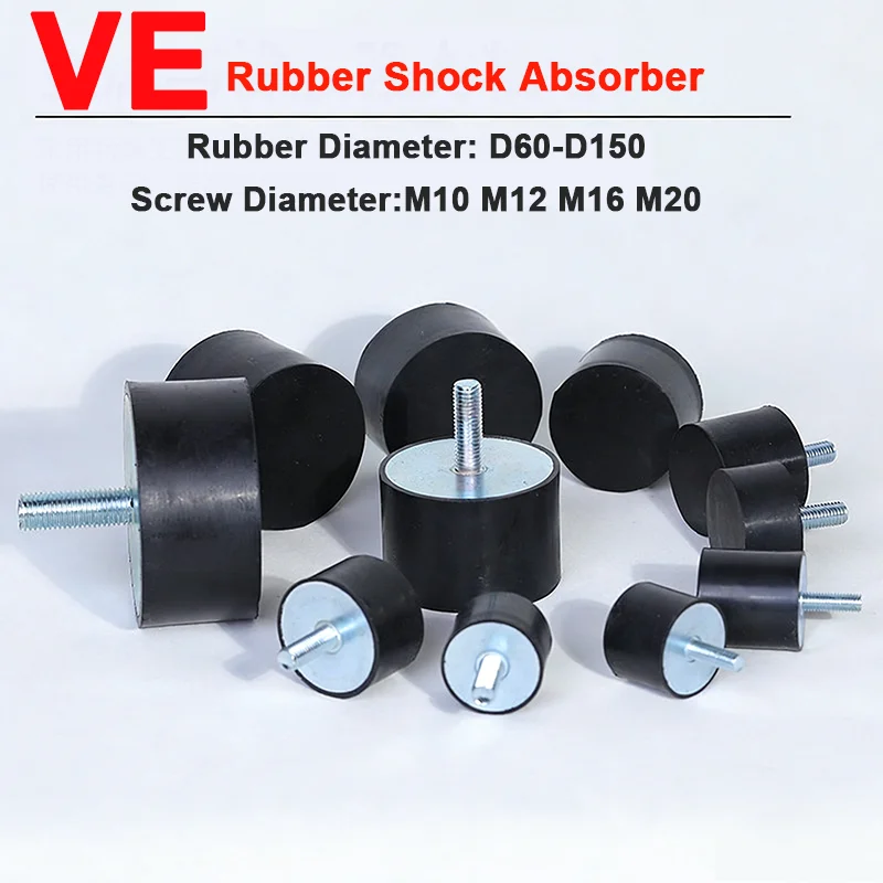 1/2Pcs Ve Type Rubb…