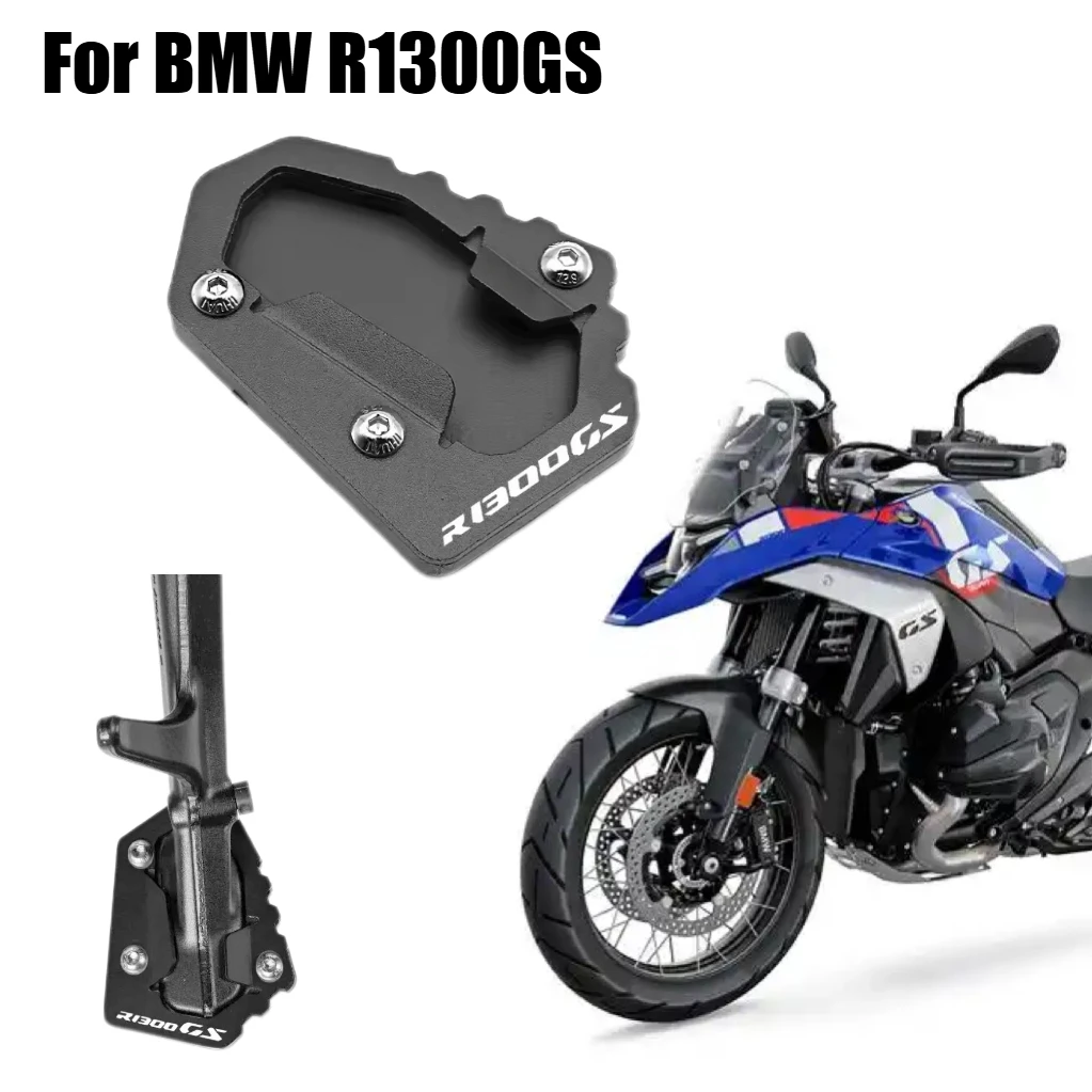 

Motorcycle Kickstand Foot For BMW R1300GS R 1300 GS ADV Adventure GS1300 2023 2024 Side Stand Extension Pad Support Plate