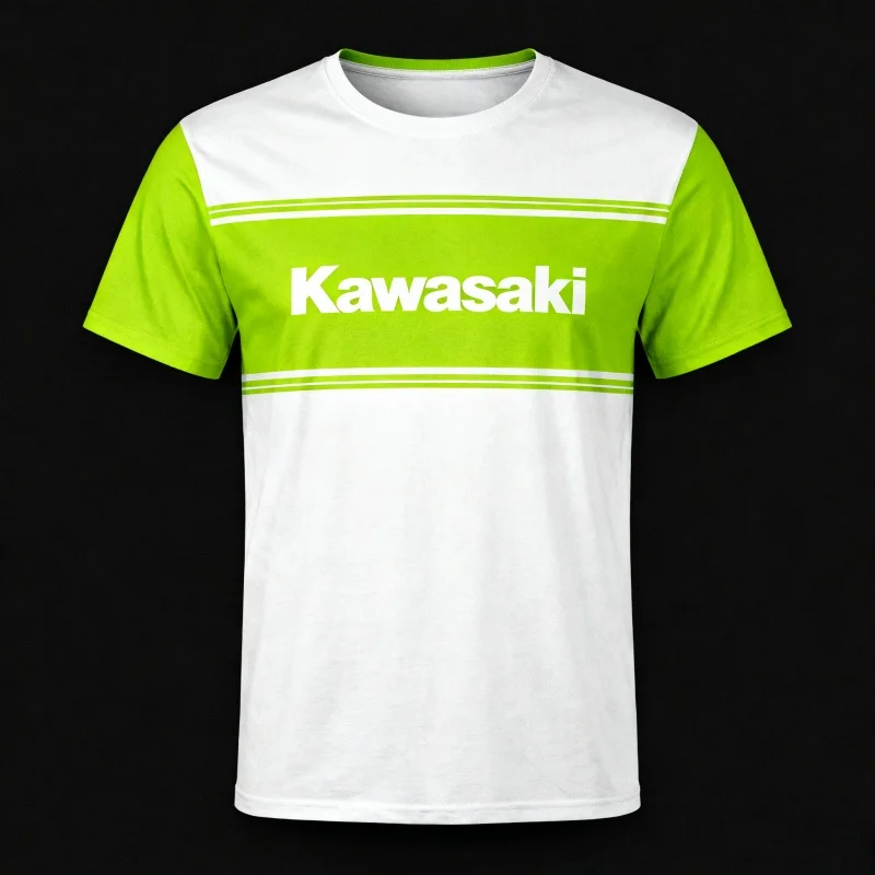 

Kawasaki Fashion Simplicity Harajuku Men's Long Sleeve T-shirts Outdoor Run Fitness Sports Tees Casual O-neck Pullover Tops