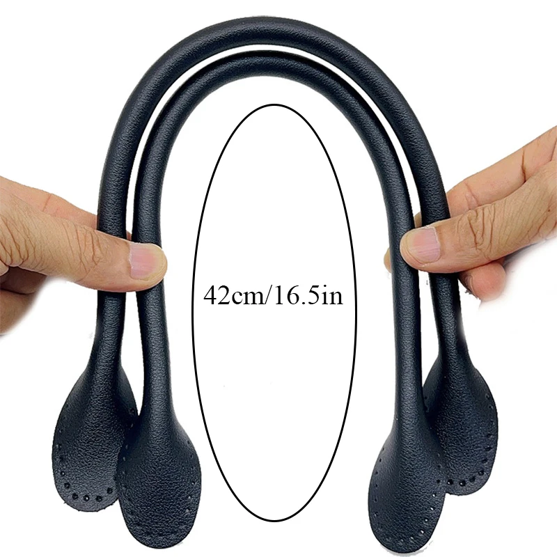 Correa de cuero PU para bolso de mano, accesorio desmontable de 42cm, 1 par