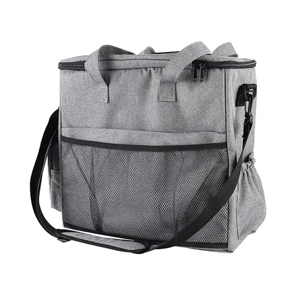 

Pet Travel Shoulder Bag for Dog Food with Multifunction Design and Leak Proof Lining for Outdoor Travel and Weekend Getaways