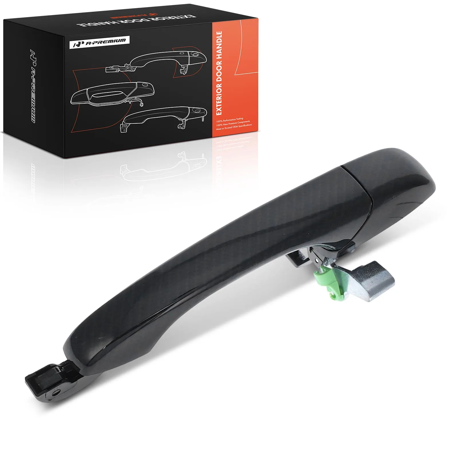A-Premium Passenger Side Exterior Door Handle for Chrysler 300 2005-2010 Dodge Magnum 2005-2008