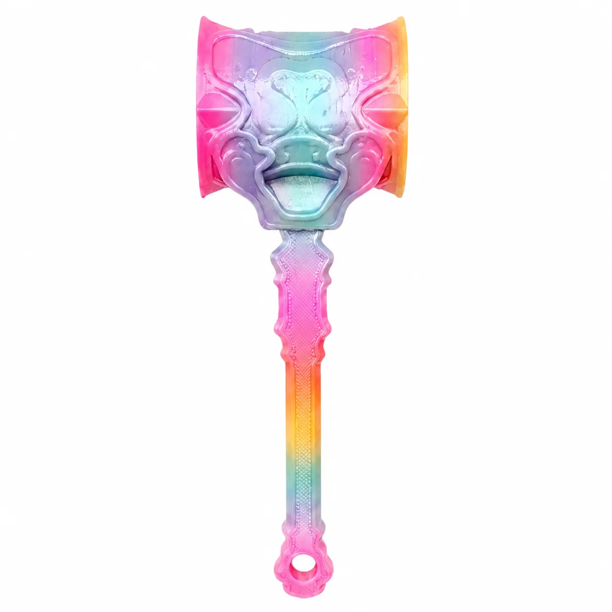 1pc Hammer Toy PLA Plastic Material for Office Stress Relief Cartoon Elastic Figurine Desk Decor Kids Gift Durable