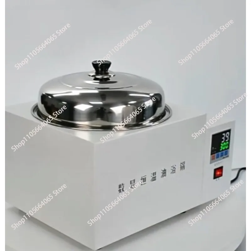 Oil bath pot laboratory high-temperature silicone  temperature digital display oil bath tank collector-type magnetic stirrer