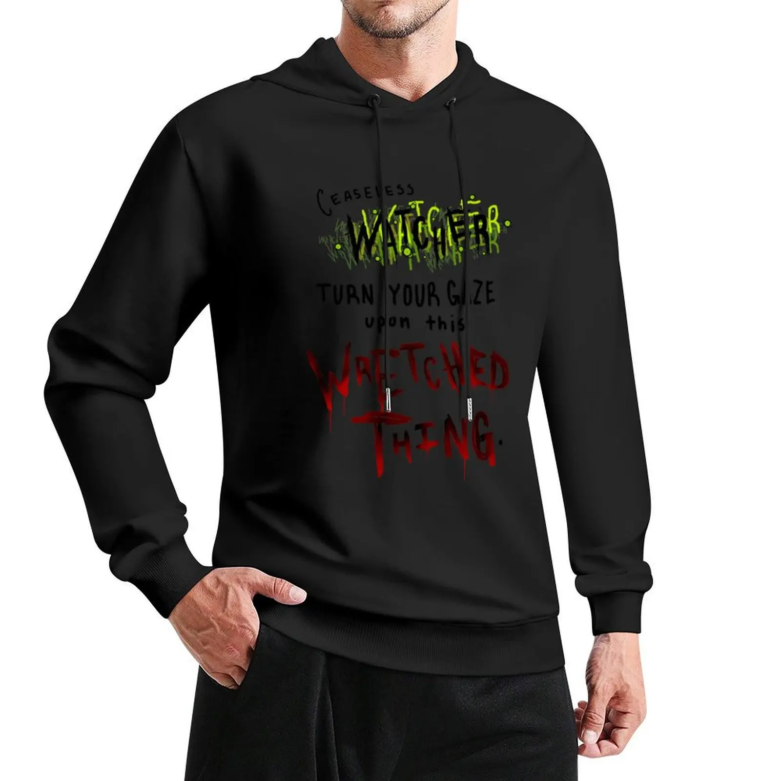 

Ceaseless Watcher Pullover Hoodie men's clothes hoodies and sweatshirts new