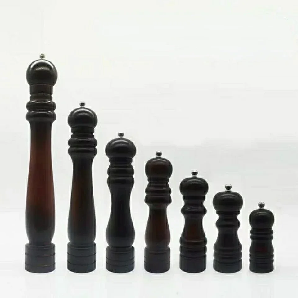 

Oak Pepper Grinder Manual Solid Wood Grinder