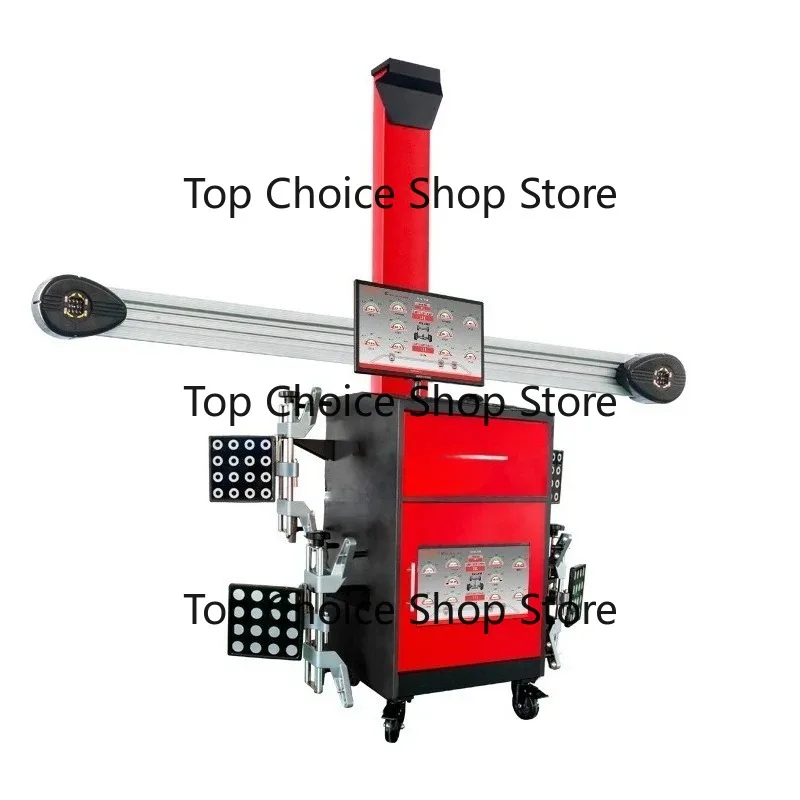 3D Automatic Tracking Four‑Wheel Aligner Gantry Double‑Column Scissor Type Vehicle Tire Inspection Equipment