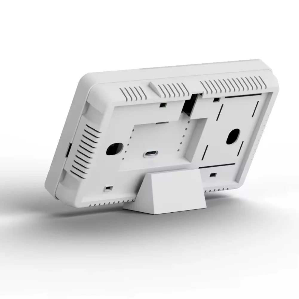 Adjustable Temperature Thermostat Wireless Heating Control 0.5 C Temperature Control Battery Or USB Powered For Tuya App