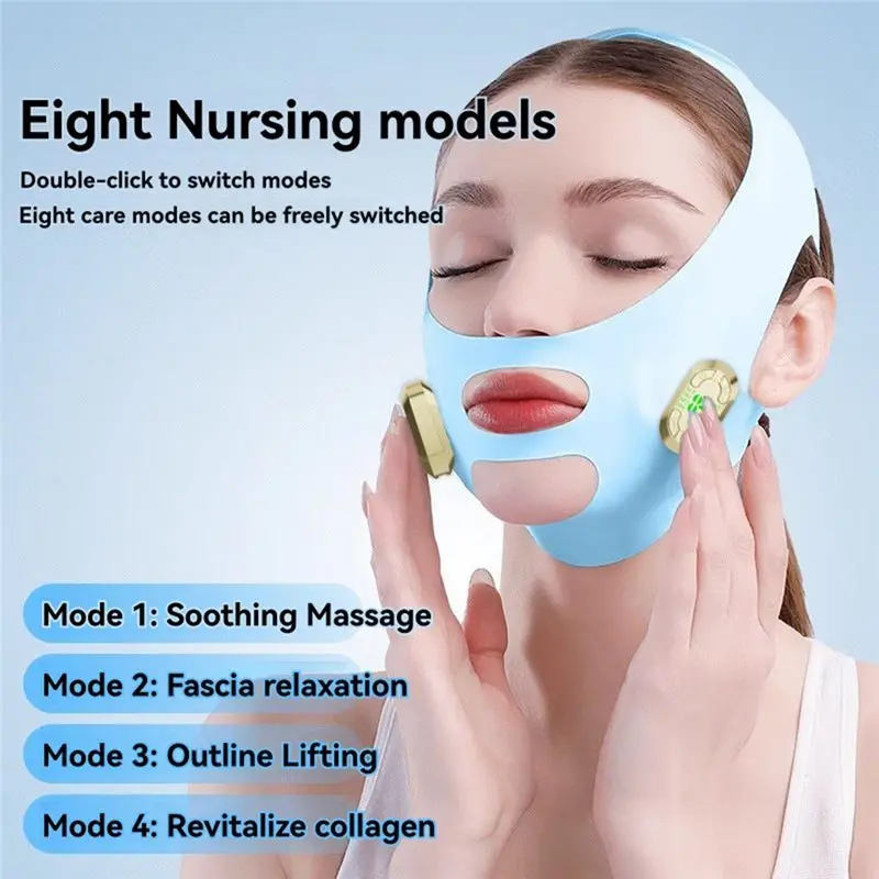YANA35R V-Shaped Face Bandage EMS Pulse Face Slimming Device Facial Firming And Lifting Beauty Device Lifting Machine