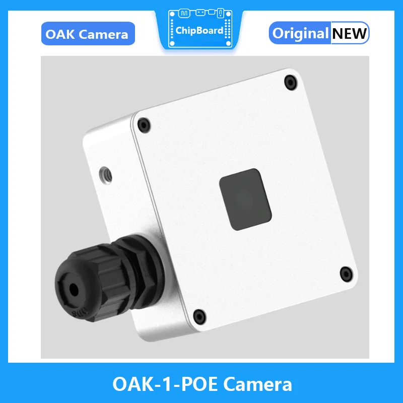 

OAK-1-POE Machine Vision Camera OpenCV Industrial Inspection Identification Waterproof and Dustproof Development Kit