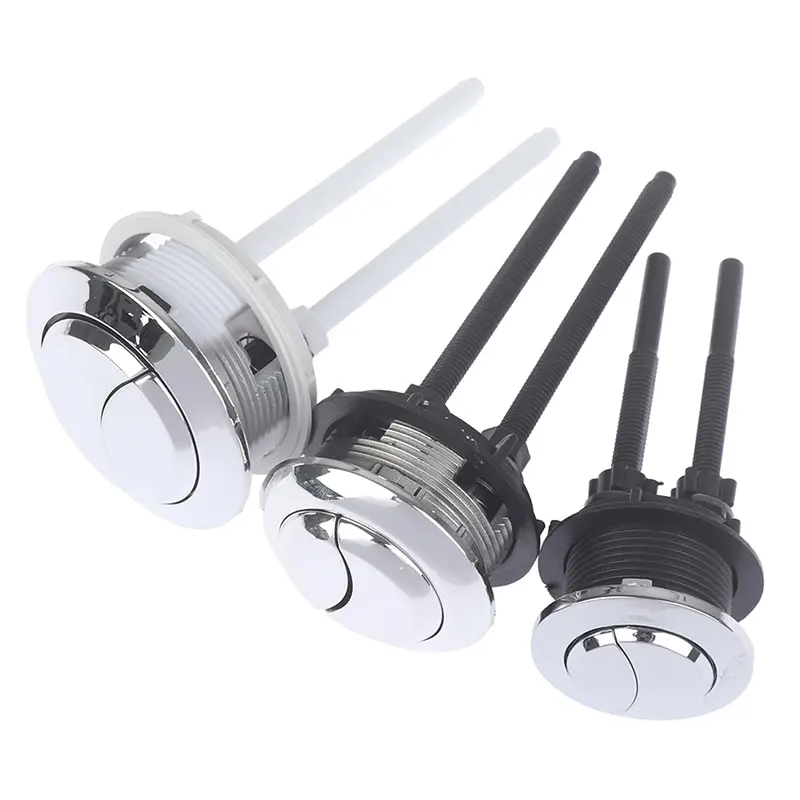 1PC Przycisk zbiornika toalety z podwójnym spłukiwaniem Okrągły kształt Przyciski do toalety z podwójnym spłukiwaniem Akcesoria łazienkowe 70mm/57mm/47mm
