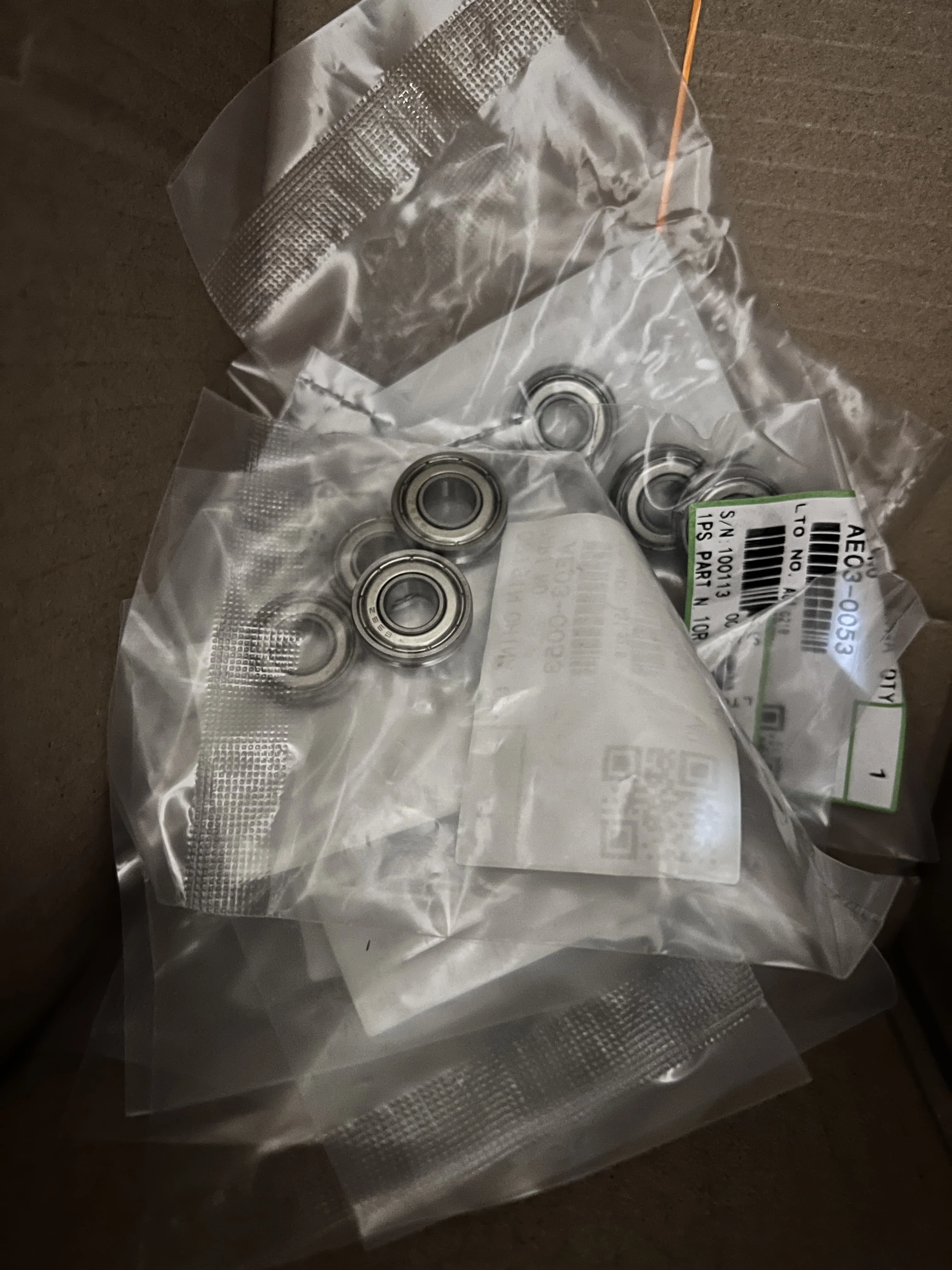 

10X AE03-0053 AE030053 Fuser Pressure Roller Bearing for Ricoh Aficio 2051 2060 2075 MP 6000 6001 6002 7000 7001 7502 8000 8001