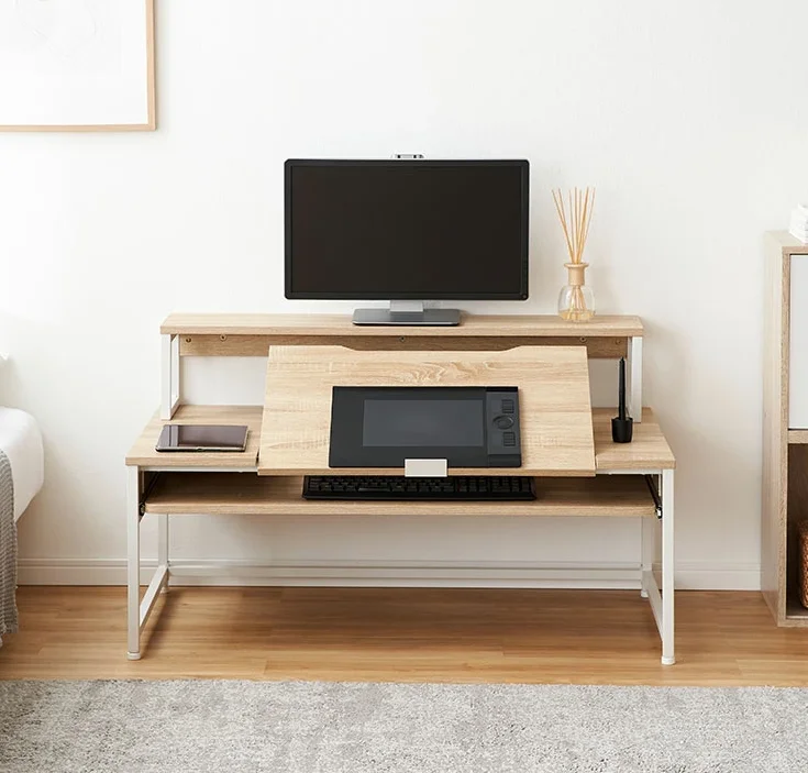 Japan Hot Sale Multi-functional Modern Fashion Computer Desk Can Be Raised And Lowered For Sketching, Laptop Office Desk